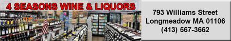 4 Seasons Wine & Liquors, 793 Williams Street, Longmeadow, MA